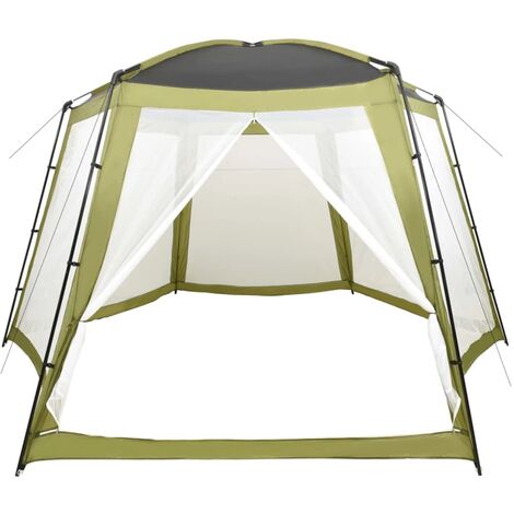 Tente de Piscine Tonnelle de Jardin pour Camping Plage Extérieur Vert