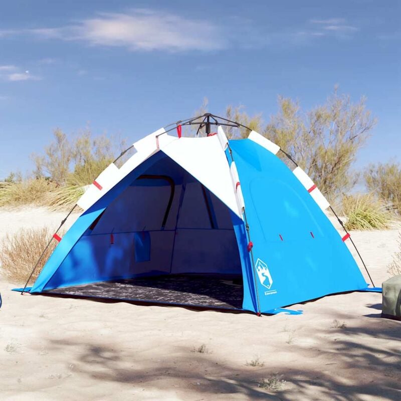 Vidaxl - Tente de plage 3 personnes libération rapide imperméable