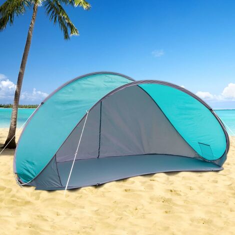 Tente de plage Tonnelle Barnum de Jardin, Tente de jardin, escamotable Bleu OIB8276E - Bleu
