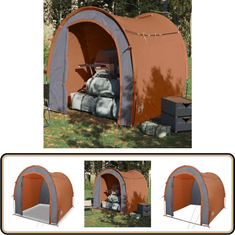 Vidaxl - Tente de rangement orange imperméable - Tente De Rangementrangement Camping - Tente Imperméable - Tente Pliante - Sac De Transport