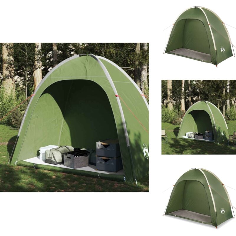 Tente de rangement vert imperméable - Tente De Rangement - Tente Imperméable - Tente Familiale - Stockage Extérieur - Équipement De Camping