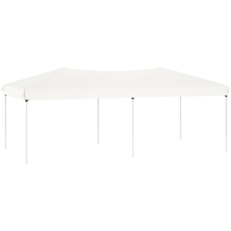 Vidaxl - Tente de réception pliable Blanc 3x6 m