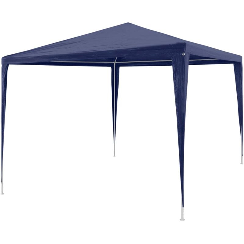Vidaxl - Tonnelle de jardin Tente de réception Chapiteau Bleu 3x3m