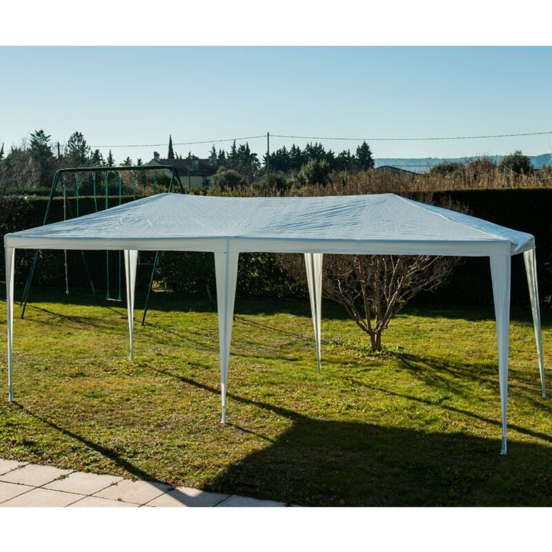 Tente de réception 3 x 6 m blanche Werka Pro