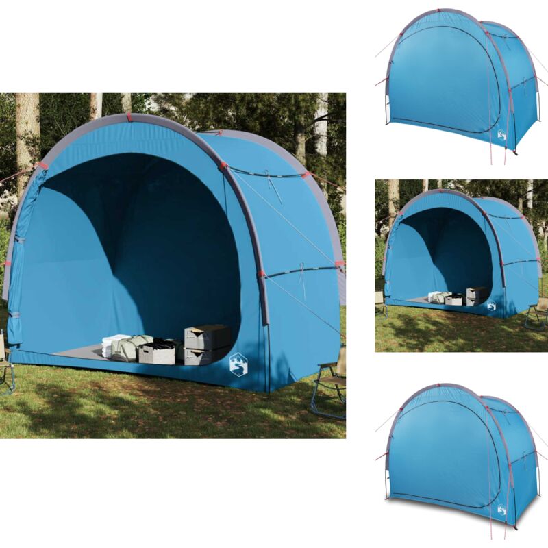 Vidaxl - Tente de réception bleu imperméable - Tente De Rangement - Tente De Camping - Tente Imperméable - Tente Familiale - Stockage Extérieur