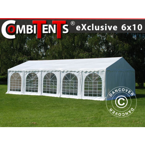 Tente de réception, Exclusive CombiTents® 900 6x10m, 3-en-1,