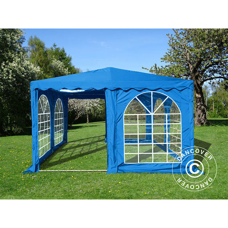 Tente de réception Pagode unico 4x4m, Bleu - Bleu