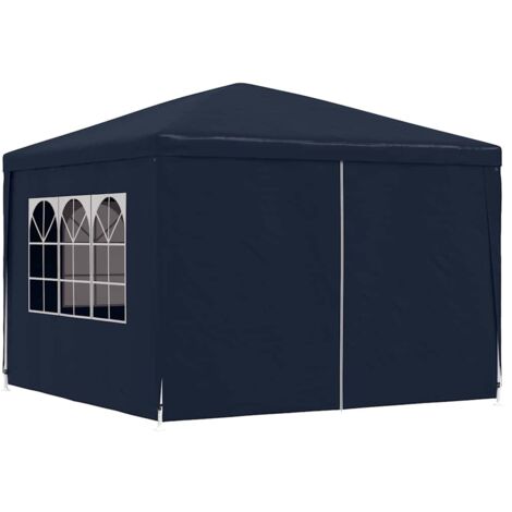 Tente de réception, Pavillon, Pergola, Tente de jardin, 3 x 3 m Bleu OIB8812E