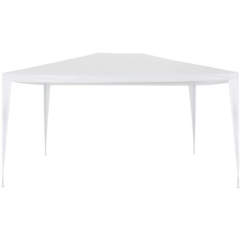 Tente de réception, Pavillon, Pergola, Tente de jardin, 3 x 4 m Blanc OIB2736E