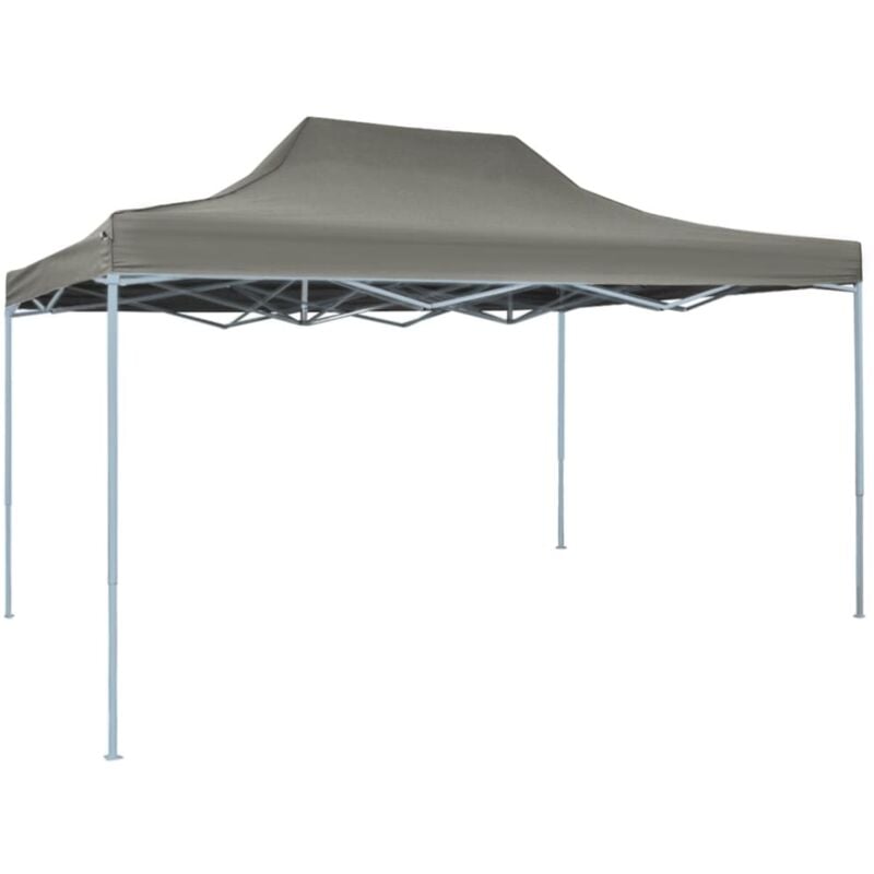 Vidaxl - Tente de réception pliable 3x4 m Acier Anthracite