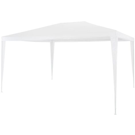 Tente de réception Style Moderne - Tonnelle Barnum - Pavillon de Jardin - 3 x 4 m Blanc Chic-388634