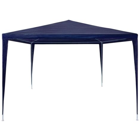 Tente de réception Style Moderne - Tonnelle Barnum - Pavillon de Jardin - 3 x 4 m PE Bleu Chic-249889