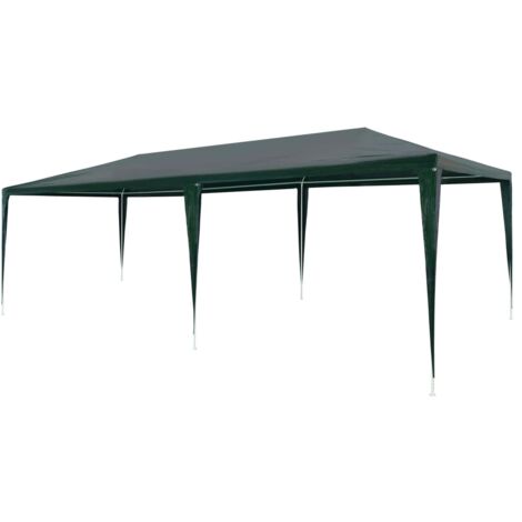 Tente de réception-Tente de fête 3x6 m PE Vert