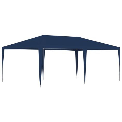 Tente de réception Tonnelle de Jardin - Rapide à Installer 4x6 m Bleu BV776850 - BonneVie