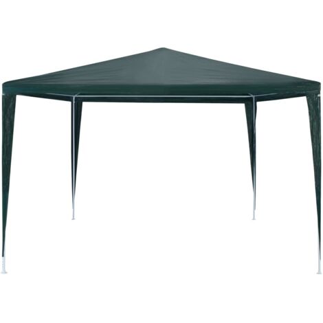 Tente de réception  Tonnelle de réception Barnum 3 x 3 m PE Vert 58457