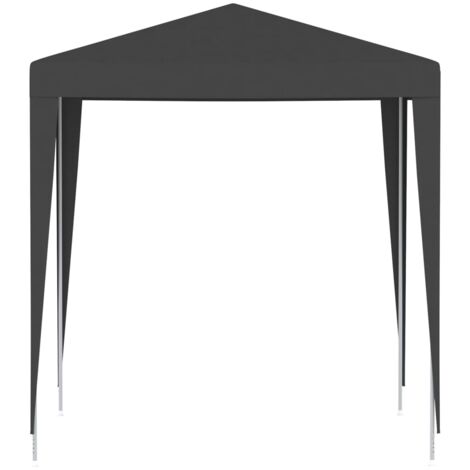 Tente de réception  Tonnelle de réception Barnum professionnelle 2x2 m Anthracite 33565