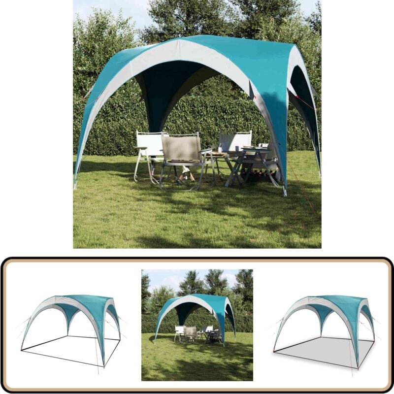 Tente de réception vert imperméable - Tente De Réception - Tente De Jardin - Chapiteau Extérieur - Abri Pique-nique - Événement En Plein Air