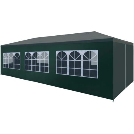 Tente de réception，Barnum 3 x 9 m Vert CFW17092