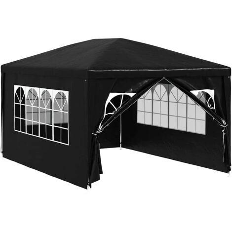 Tente de réception，Tonnelle de Jardin，Chapiteau，Barnum 3 x 4 m Anthracite XZZ96778