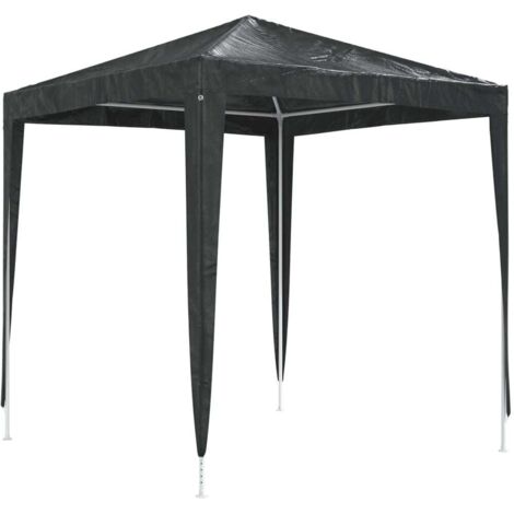 Tente de réception，Tonnelle de Jardin，Chapiteau，Barnum professionnelle 2x2 m Anthracite XZZ91578
