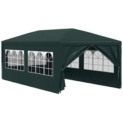 Tente de réception，Tonnelle de Jardin，Chapiteau，Barnum,Tonnelle 3 x 6 m Vert XZZ48978