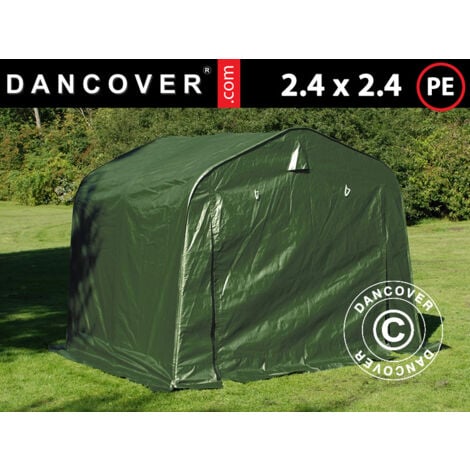 Rangement de Jardin Tente-Vert Vélo Abri vélo équipement Cover Hangar Outdoor