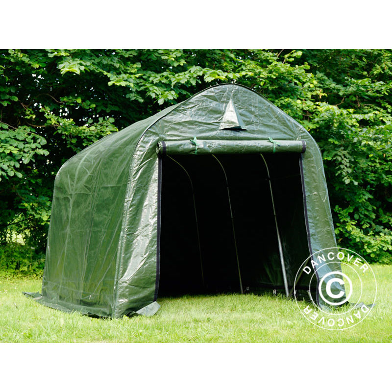 Tente de stockage Tente Abri pro 2x3x2m pe, Vert - Vert