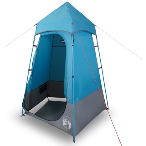 Tente de toilette bleu imperméable CFW516047