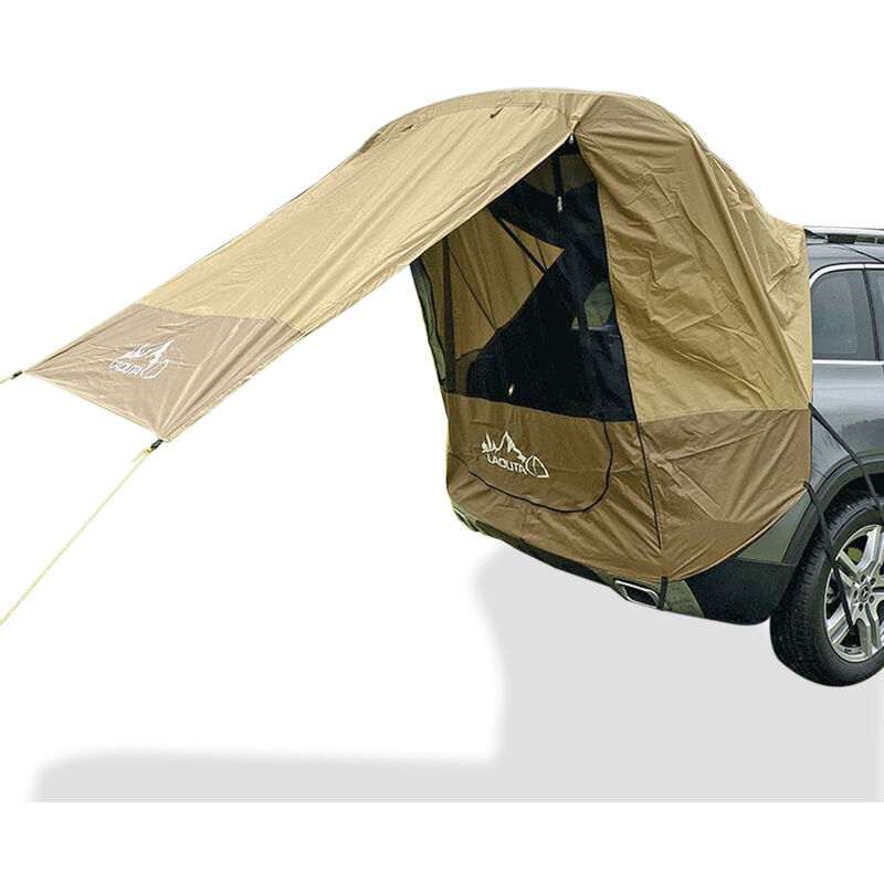 Tente De Voiture Etanche En Plein Air Auvent De Voiture Abri De Soleil Pliant Camping Auvent Ultra-Leger Plage Pare-Soleil Tente De Voiture Robuste