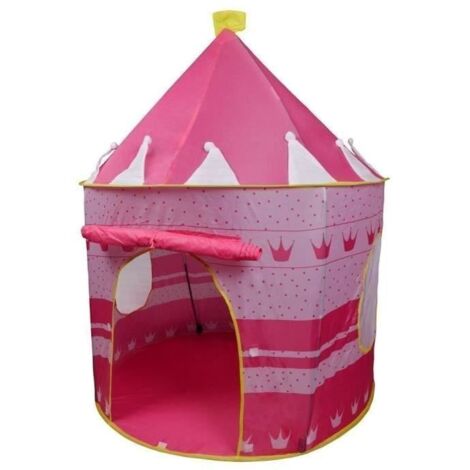 Tente enfant maison Princess Rose - Disney Princesses - 135 cm de haut - Pour filles à partir de 5 ans