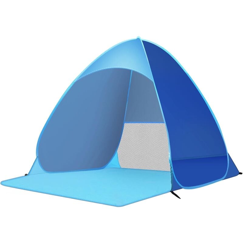 Tente escamotable, tente de camping de plage, tente pliable extérieure légère et imperméable aux uv comme protection solaire pour les enfants, la