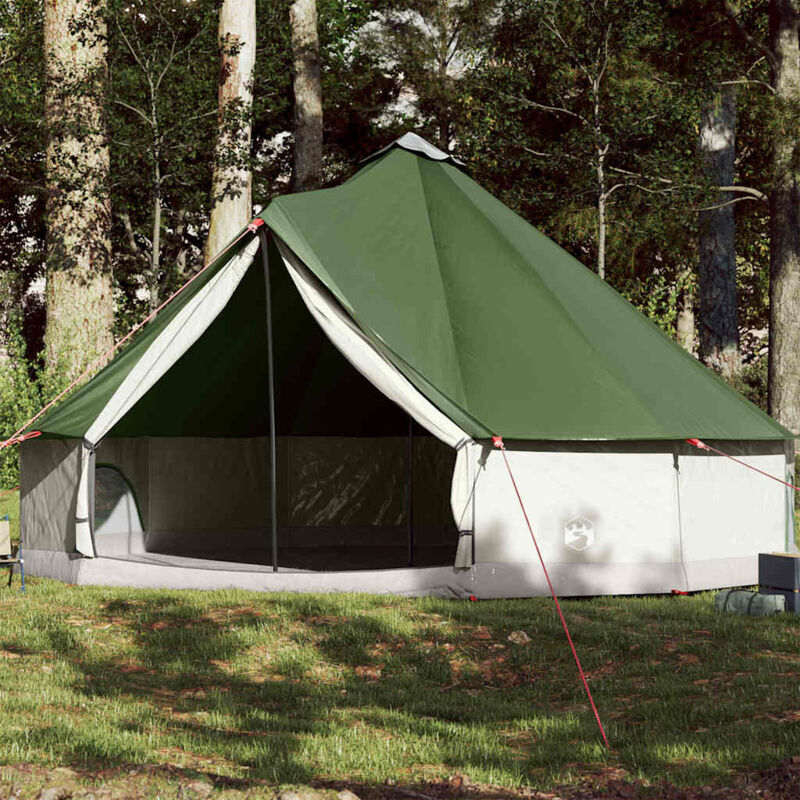Tente GBLY Tente familiale tipi 12 personnes vert imperméable