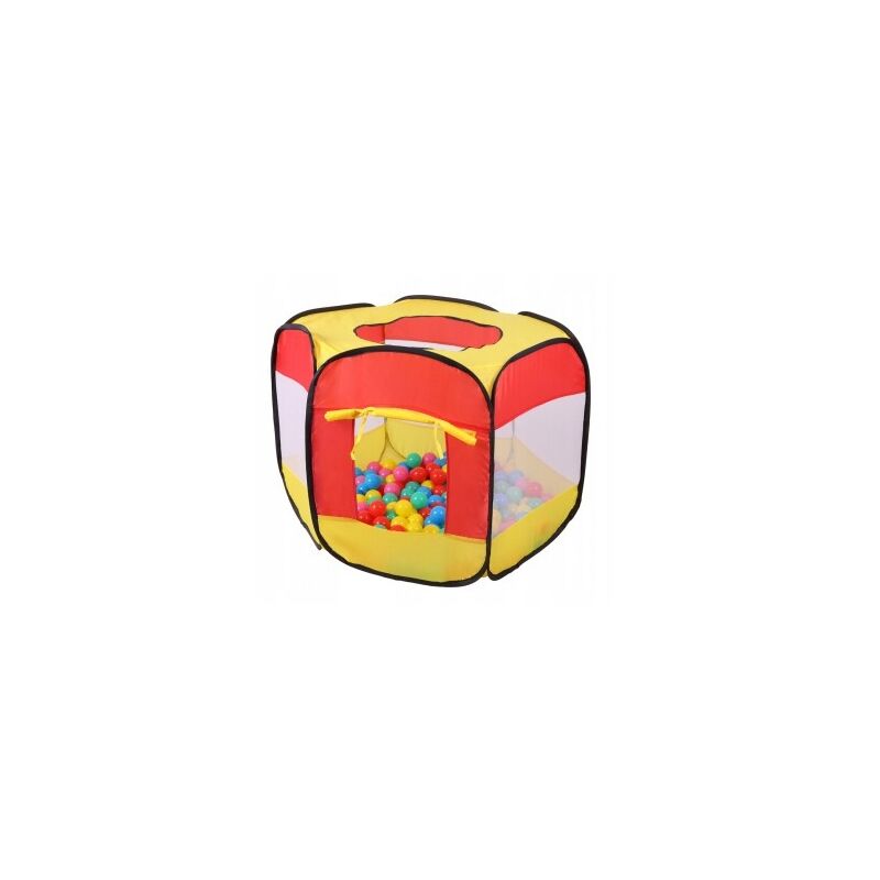 Tente, piscine sèche, tente +100 balles