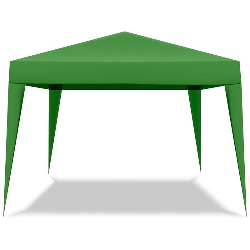 Frankystar - Tente pliable 3x3 Tonnelle de jardin automatique Barnum pliante avec sac couleur Vert
