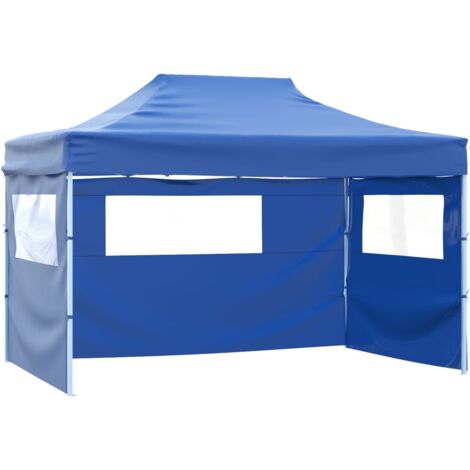 Tente Pliable et 3 Parois 3x4,5 m Tonnelle Jardin Chapiteau Multicolore vidaXL