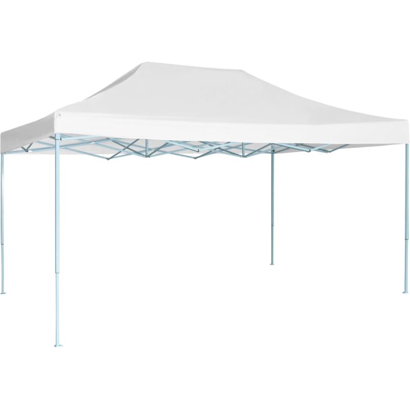 Vidaxl - Tente de réception pliable 3x4,5 m Blanc