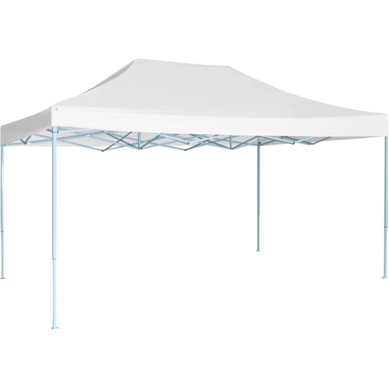 Tente de réception pliable 3x4,5 m Blanc Vidaxl
