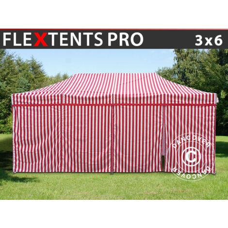 Tente pliante Chapiteau pliable Tonnelle pliante Barnum pliant