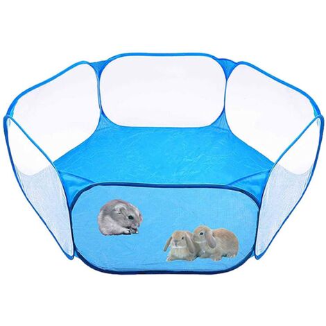 Tente portable pour petits animaux domestiques - Cage de sport en plein air- pour cochon d'Inde, lapins, chinchillas, hérissons -Versailles