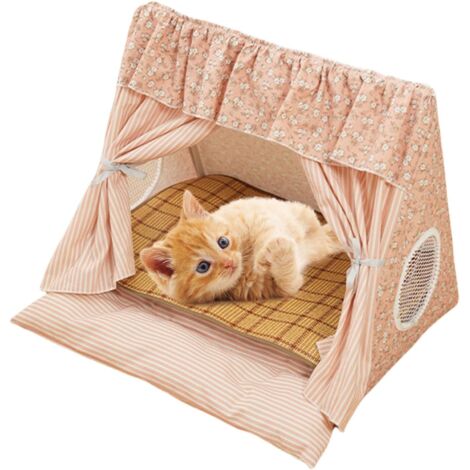 Tente pour Chat d'Intérieur Panier d'Intérieur - Tapis