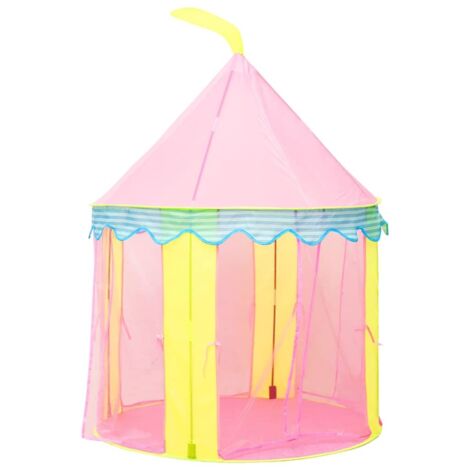 Tente pour enfant - Style Moderne - Maison de jeu - Rose 100x100x127 cm Chic-288624