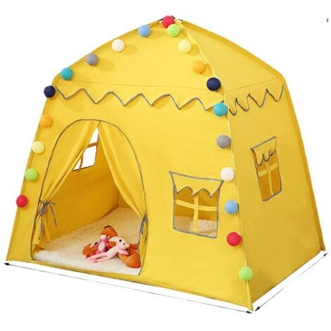 Tente  pour  enfants – Intérieur  et  extérieur  –  Jeu  de  camping  –  Unisexe
