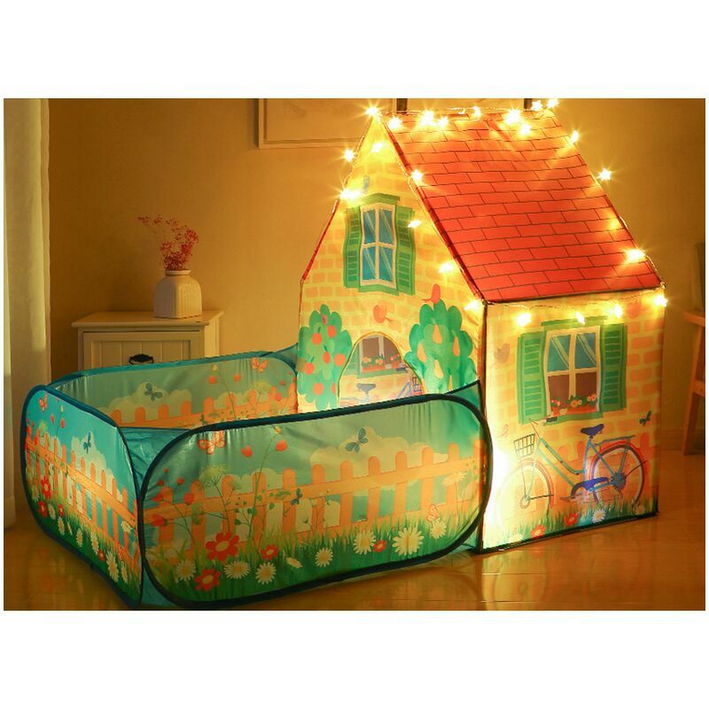 Tente pour enfants intérieur et extérieur jouet maison de princesse maison de bébé abri de jardin