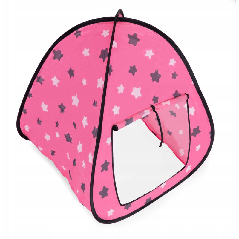 Northix - Tente pour enfants maison étoiles roses