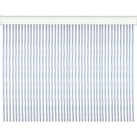 Tente pour portes en PVC 125x240 cm. White