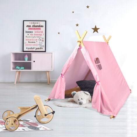 THE HOME DECO KIDS Tente chambre enfant Bleu Marine Home Deco Factory