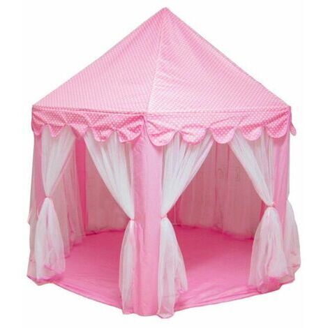 Tente Tipi Enfant - 140x140x135 cm - Toile Respirante Avec Maille Et Tubes PVC - Intérieur Extérieur - Pour Jeux Activités Éducatives - 1 Pièce