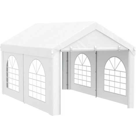 Tente tonnelle XXL MINOS blanche