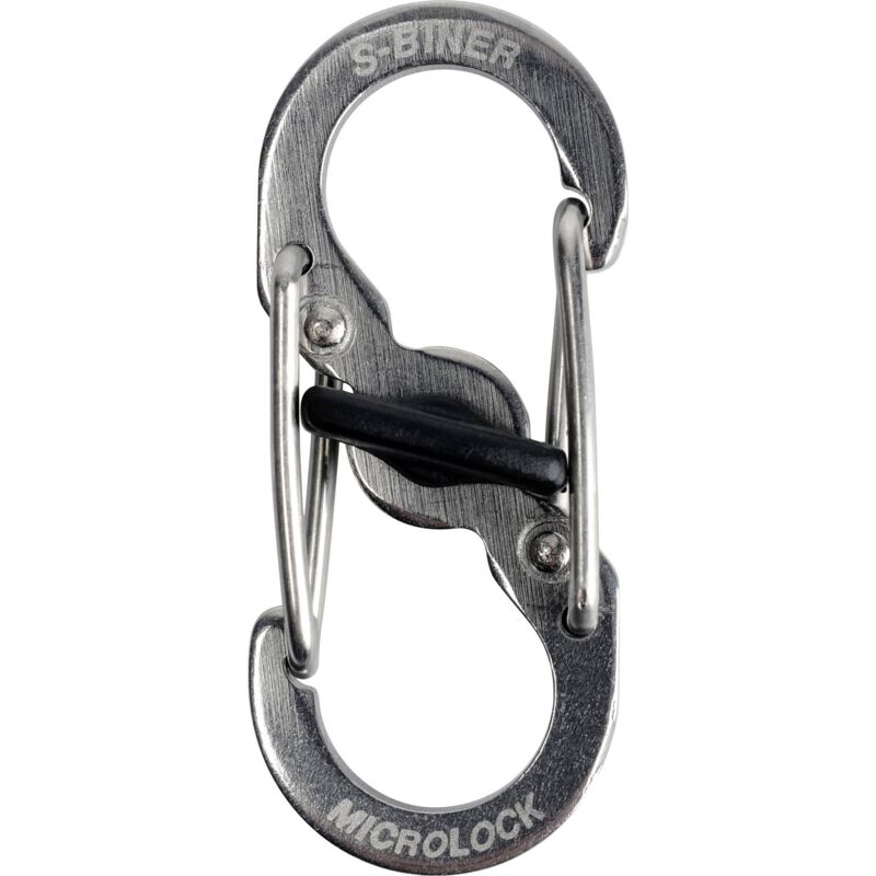NITE Ize NI-LSBM-11-2R3 Karabiner MicroLock S-Biner 2 35mm x 15mm x 7mm 2St.