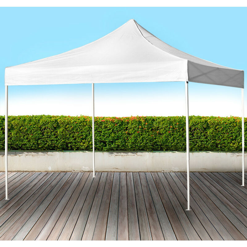 Tentes Pliantes 3x3 - Tente 3x3 Eco - Blanc - Blanc